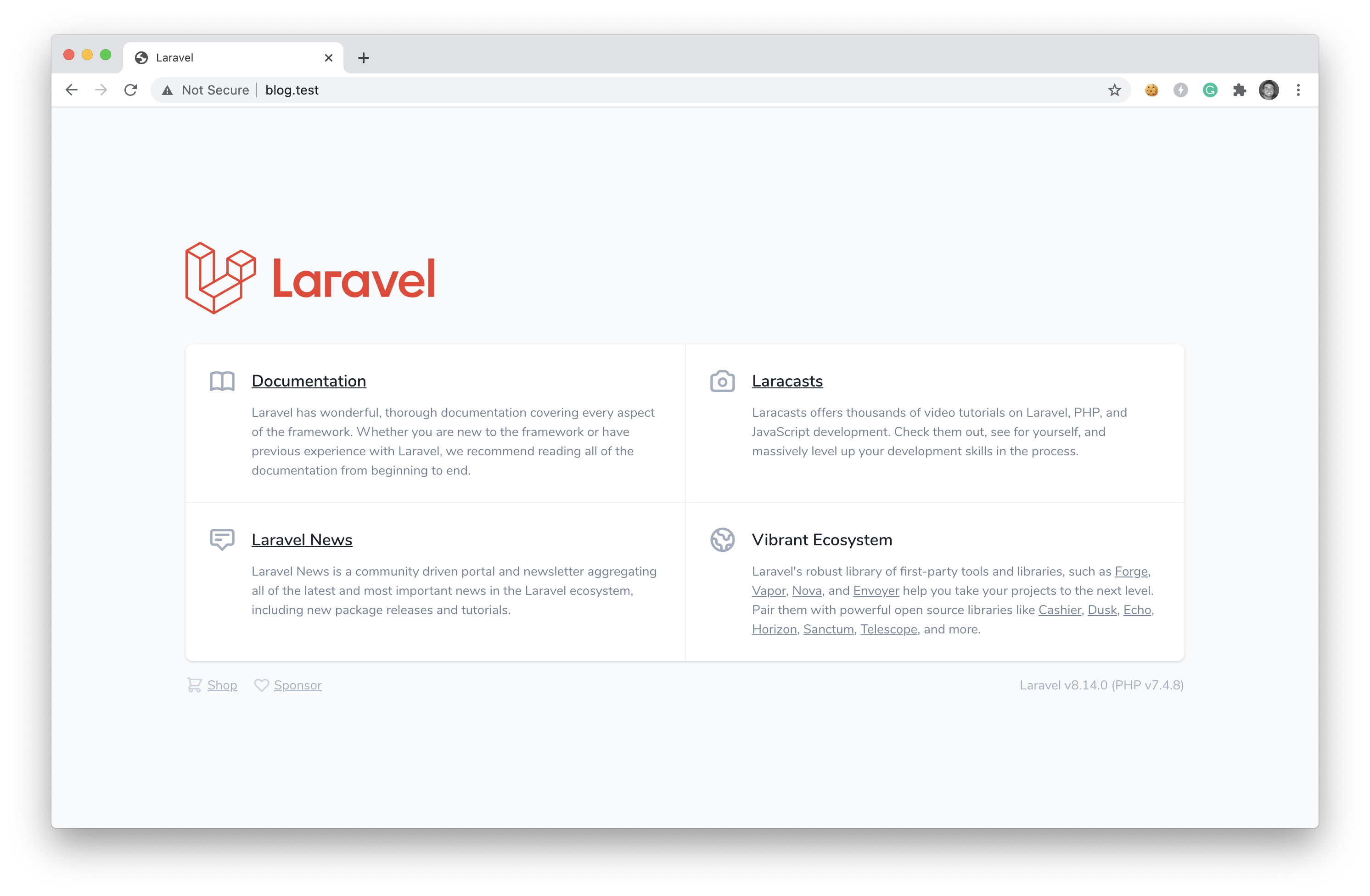 Create a Blog in Laravel and Livewire